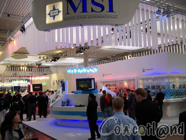 Le Stand Msi