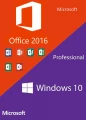 La cl Microsoft Windows 10 PRO OEM  12.36 euros et la cl Microsoft Office 2016  31.40 euros