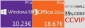 Microsoft Windows 10 Pro OEM  10 euros et Office 2016  18 euros avec VIP-GVGMALL et Cowcotland
