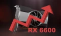 Aprs la RX 6700 XT, c'est donc la RX 6600 qui augmente