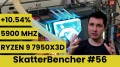 SkatterBencher a pouss le 7950X3D  5,9 GHz ! On peut donc l'OC, mais...