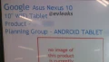 La nouvelle Google Nexus 10 sera bien fabrique par Asus