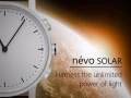 Nvo Solar : Une montre connecte fonctionnant  l'nergie solaire