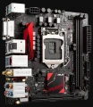 Asus B150I Pro Gaming/Aura : De l'ITX noir et rouge contre 119 