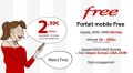 Forfait Free illimit 4G 100 Go  2.99 Euros par mois pendant un an chez Ventre Prive