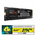 Bon Plan : SSD Samsung 960 EVO M.2 PCIe NVMe 500 Go  219.95 