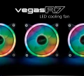 Akasa Vegas R7, du ventilateur RGB avec connecteur 12V RGB