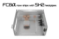 Streacom met  jour son petit boitier passif FC8 (Alpha) avec un nouveau kit de caloducs SH2 pour une meilleure compatibilit