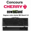 Concours Cowcotland et Cherry MX : Un clavier Cherry MX Board 3.0  gagner