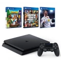 Bon Plan : pack PS4 1To + FIFA 18 + GTA V + Crash Bandicoot (versions digitales)  330