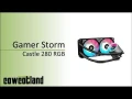  Prsentation kit AIO Gamer Storm Castle 280 RGB