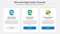 Envie de tester Microsoft Edge avec le moteur de Chromium ? C'est dsormais possible officiellement
