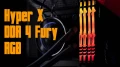  Prsentation kit mmoire DDR4 Hyper X Fury RGB