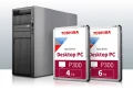 Toshiba passe ses disques durs P300  4To et 6To avec un cache de 128Mo
