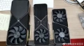 Voil en photo les trois cartes GeForce RTX 3000 Founders Edition de NVIDIA 