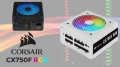  Prsentation alimentation Corsair CX750F RGB : Et la lumire ft