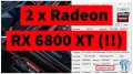 Est-ce que deux AMD RX 6800 XT en mGPU, donc Crossfire, a envoie la grosse pure ?