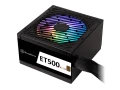 SilverStone installe un clairage RGB sur ses alimentation Essential avec le bloc ET500-ARGB