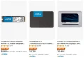 Bon Plan : SSD NVMe Crucial P2 1 To  82.99 euros, SATA BX500 2 To  142.99 euros 