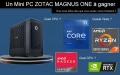 Enqute Hardware 2021 Cowcotland : Participez et tentez de gagner un Mini PC ZOTAC quip d'une RTX 3070 d'une valeur de 1599 euros, encore 9 jours