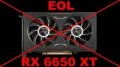 La petite Radeon RX 6650 XT pousse  la retraite par AMD