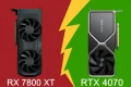 NVIDIA pourrait aligner le prix de la RTX 4070  celui de la 7800 XT