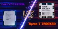 Core i7-14700K VS Ryzen 7 7800X3D, lequel est le meilleur en jeu ?