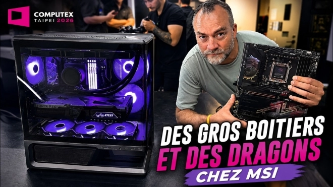 COMPUTEX 2026 : MSI frappe TRÈS fort : Maestro 900, OLED incurvé et Project Zero au COMPUTEX 2026 !