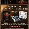 Concours Gigabyte : une H77N-Wifi + Diablo III  gagner