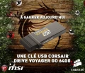 Concours MSI : Drive Voyager Go USB3 64Go de Corsair  gagner