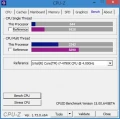 Mise  jour de CPU-Z en 1.73, avec un onglet benchmark