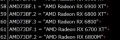 Les petites AMD RADEON RX 6600 maintenant listes dans les pilotes des rouges
