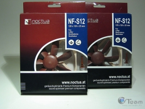 Test NF-S12-1200 et NF-S12-800 Noctua 