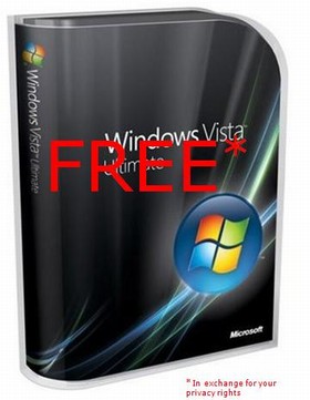indows Vista et Office gratuit contre votre vie prive