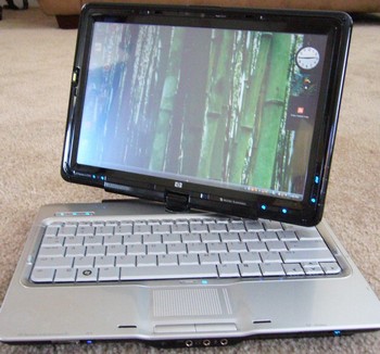 Test tablet PC HP Pavilion tx2000z 