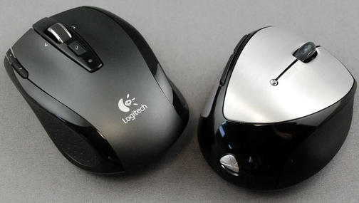 Test souris portable Logitech VX Nano Cordless Laser Mouse Microsoft Mobile Memory Mouse 8000