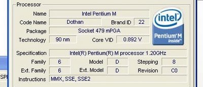 Asus Eee 1.2 GHz Pentium M