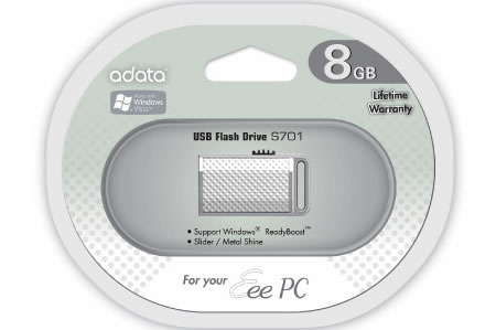 Des accessoires A-Data pour le Eee carte SDHC cl USB