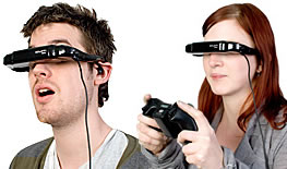 test lunettes vid�o Vuzix iWear AV920