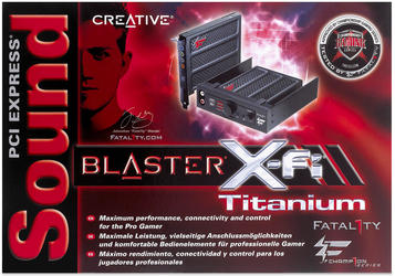 Test carte son Sound Blaster X-Fi Titanium Fatal1ty