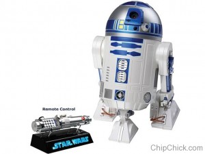 Webcam R2-D2, skype phone light Saber