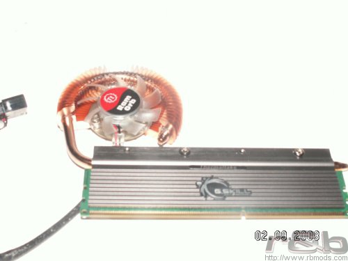 test dissipateur m�moire RamOrb Thermaltake