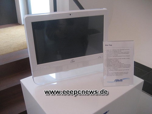 Spcifications, prix, photos des Asus Eee All-in-One