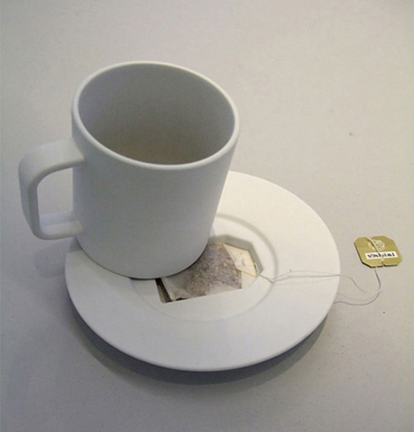 tasse de th� range sachet
