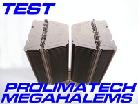 Test ventirad CPU Prolimatech Megahalems