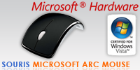 test souris ARC Microsoft