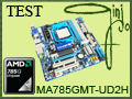 Test carte mre MA785GMT-UD2H