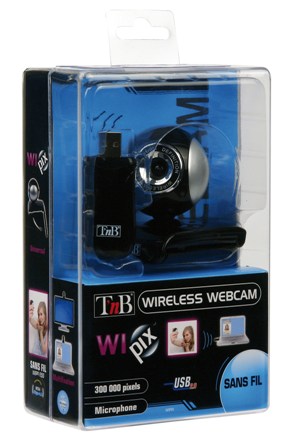 test webcam sans fil T'nB WiPix