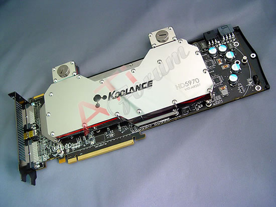 Waterblock HD 5970 Koolance Waterblock HD 5970 Koolance