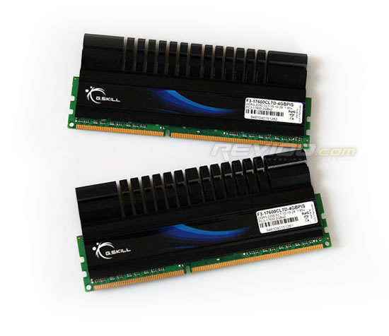 Test mmoire DDR3-2200 G.Skill F3-17600CL7D-4GBPIS